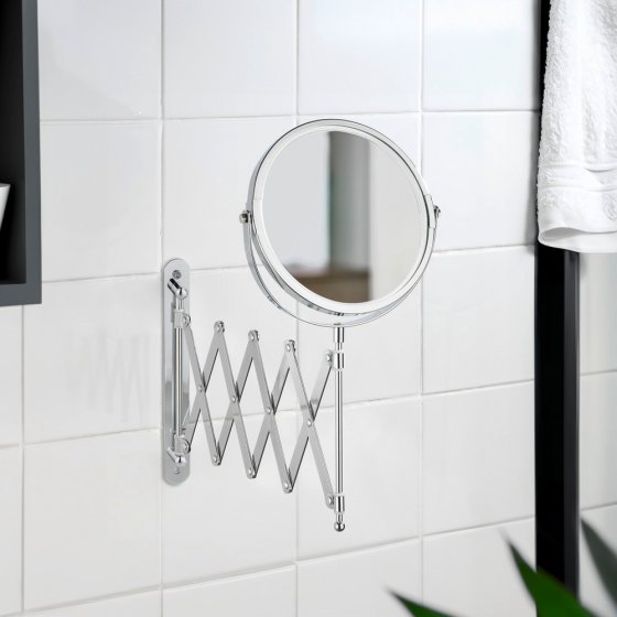 Kosmetik-Wandspiegel Teleskop Exclusiv, Wandspiegel, 3-fach Vergrößerung