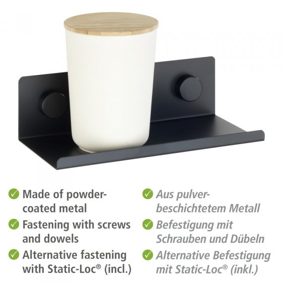 Küchenregal Mod. Jet S, aus pulverbeschichtetem Metall 