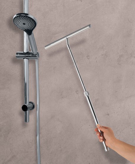 Teleskop Badezimmerwischer, Duschabzieher