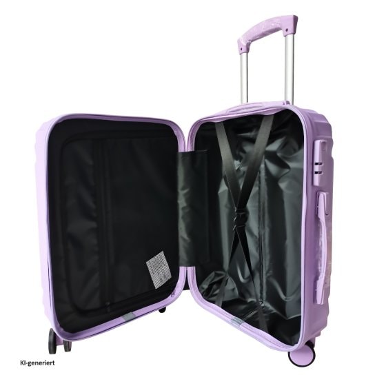 Hartschalenkoffer 4er-Set Mabell Lila 