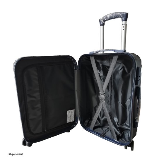 Hartschalenkoffer 2er-Set Mabell Blau 