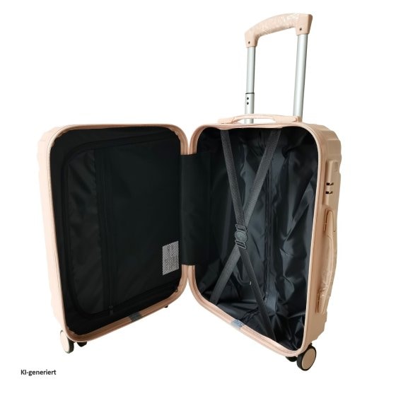 Hartschalenkoffer 2er-Set Mabell Rosa 