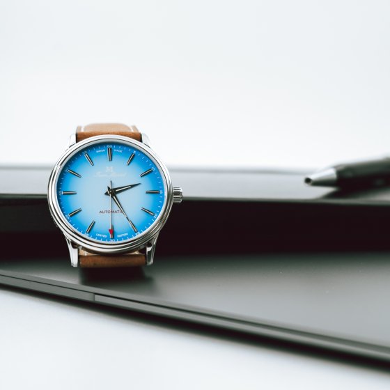 Herren Armbanduhr Edelstahl  Glänzend 24,5cm 