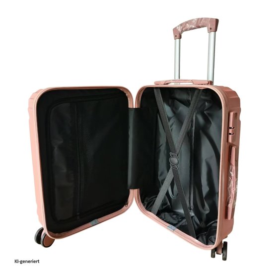 Hartschalenkoffer 2er-Set Mabell Rosegold 