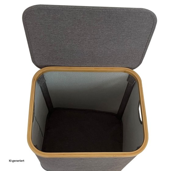 Wäschebehälter mit Deckel Aufbewahrungsbox 
