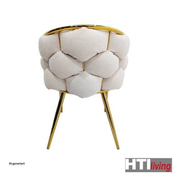 Stuhl Alsen Gold Beige 