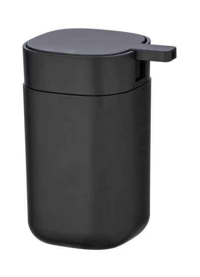 Bad-Accessoire Set Mod. Davos Schwarz, mit Treteimer 5 Liter 
