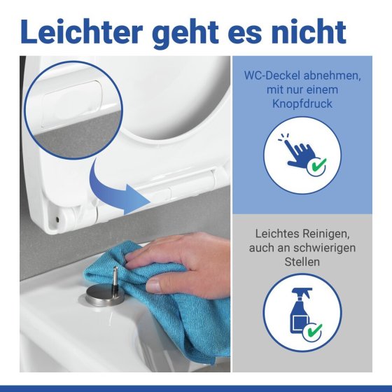 WC Sitz Mod. Baltic, Toilettendeckel mit Absenkautomatik und Motiv 