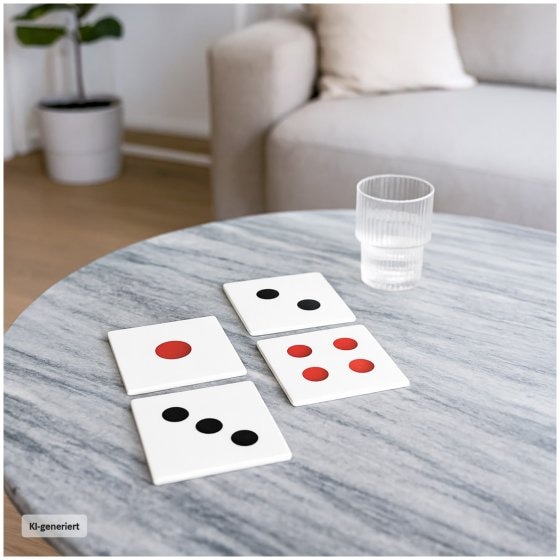 Untersetzer 4-tlg Dice 