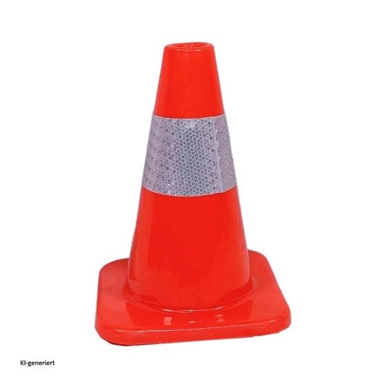 4er Set Verkehrskegel 30 cm Trainingskegel Pylonen Orange 