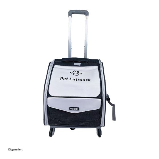 Haustier Transporttasche Trolley Rucksack Hund Katze 