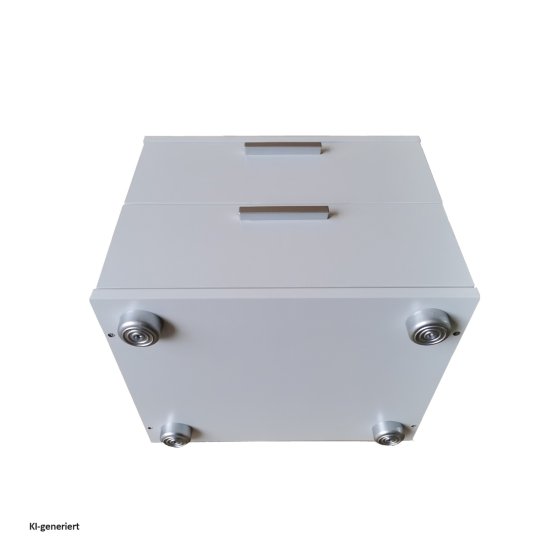 Nachtschrank 2er Set Weiß Nina 