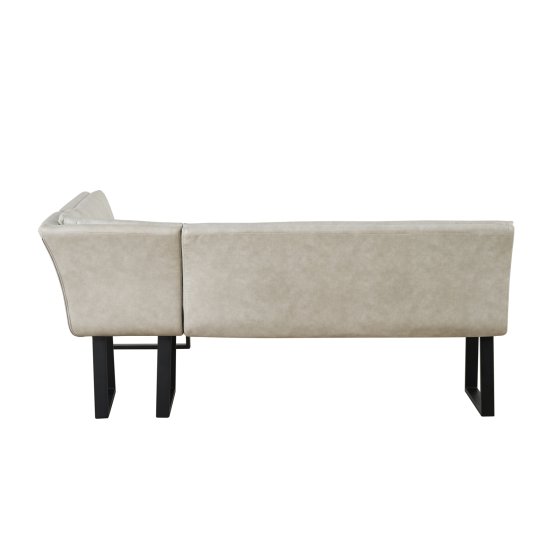 Eckbankgruppe Keno 4-teilig Beige 