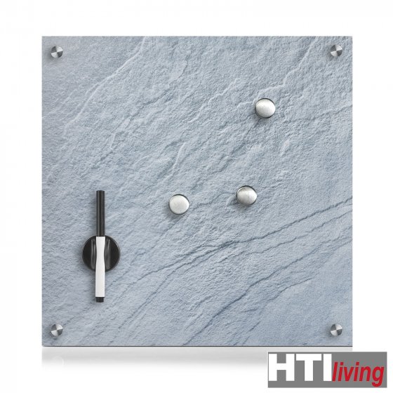 Memoboard Glas Schiefer 