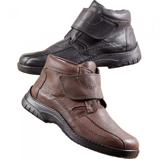 Lammfell-Klettstiefel 46 | Braun