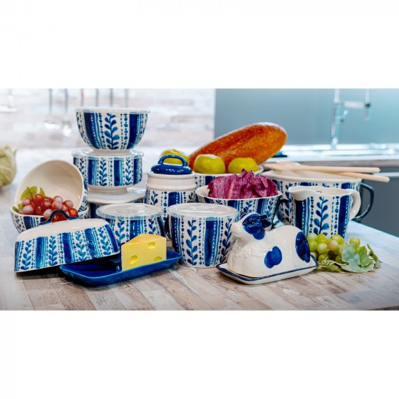 Milchkrug aus Keramik 800 ml Landhaus 