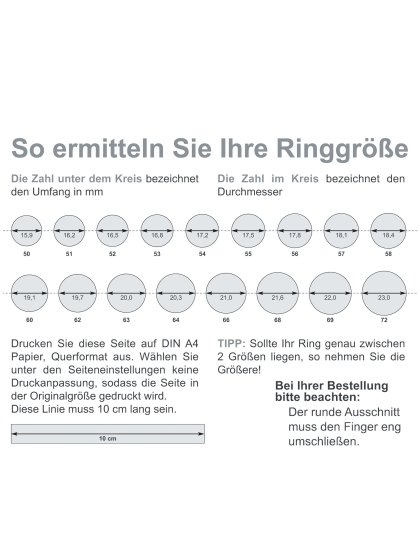 Ring Gold 750 mit natürlichem Brillant 0,50 ct. 