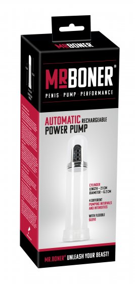 Penispumpe Mister Boner Automatic Pump 