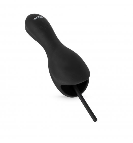 Masturbator mit Vibration Glans Masturbator with 3 attachable Dilators 