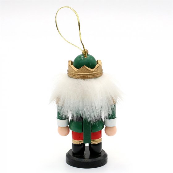 Holz Nussknacker 3er Set zum Anhängen 