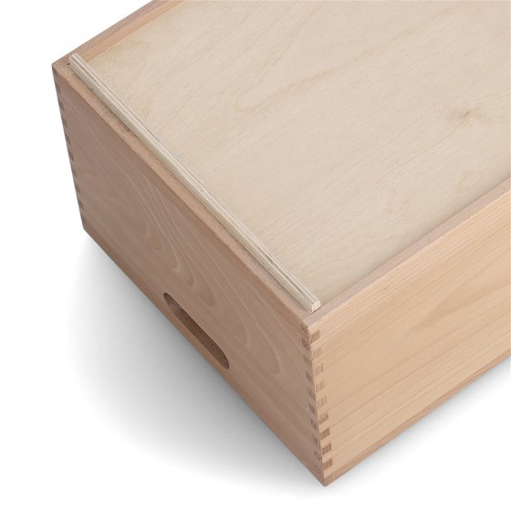 Allzweckkiste Buche lackiert