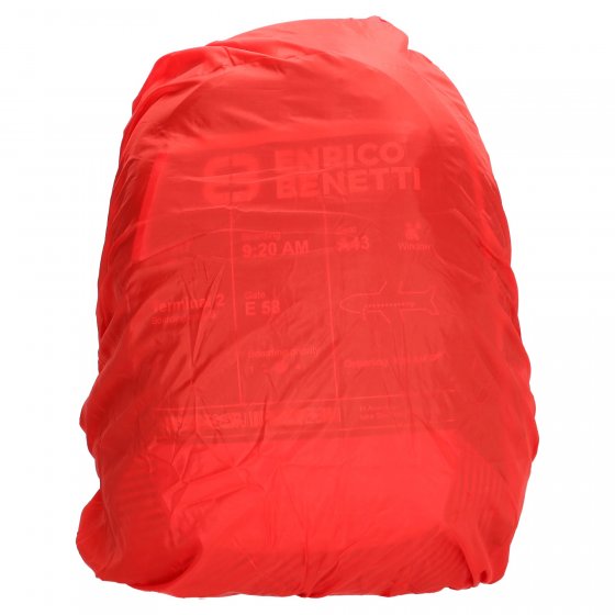 Rucksack Laptoptasche Blau-Rot