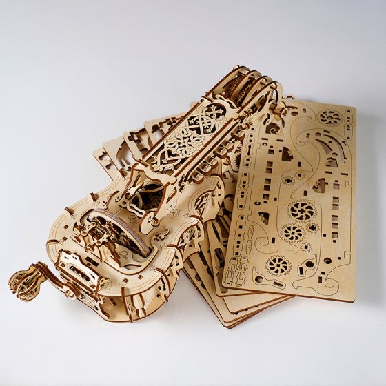 Holzmodell „Drehleier“ 