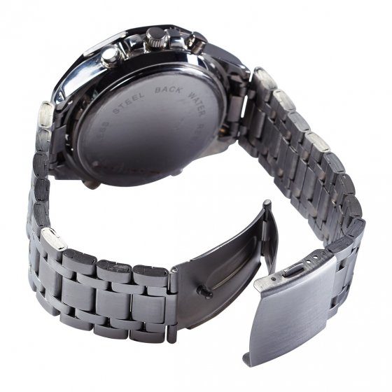 Ihr Geschenk: Multifunktions-Chronograph mit Solarzellen
