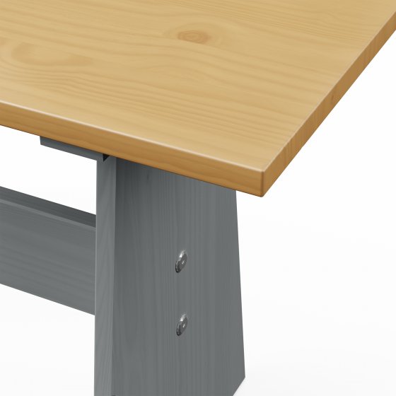 Sitzgruppe 3-teilig Marija Grau 