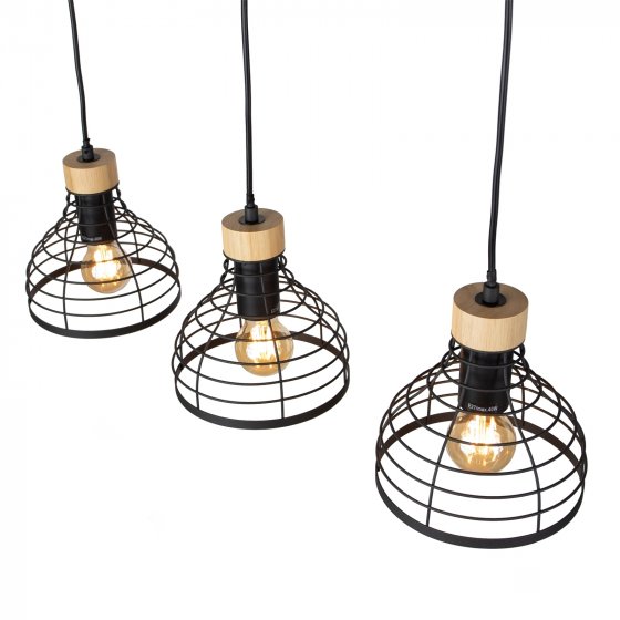 Pendelleuchte 3-flammig Espen 