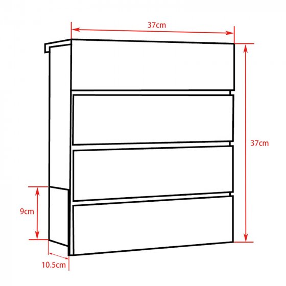 Briefkasten Amin Holzoptik mit Zeitungsfach 