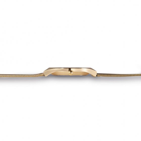 IHR GESCHENK: Milanaise-Armbanduhr „Gold” 