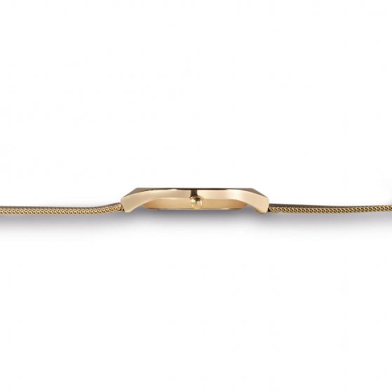 IHR GESCHENK: Milanaise-Armbanduhr „Gold”