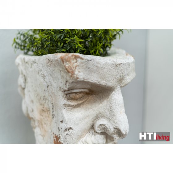 Pflanzgefäß Apollon Büste Poseidon 