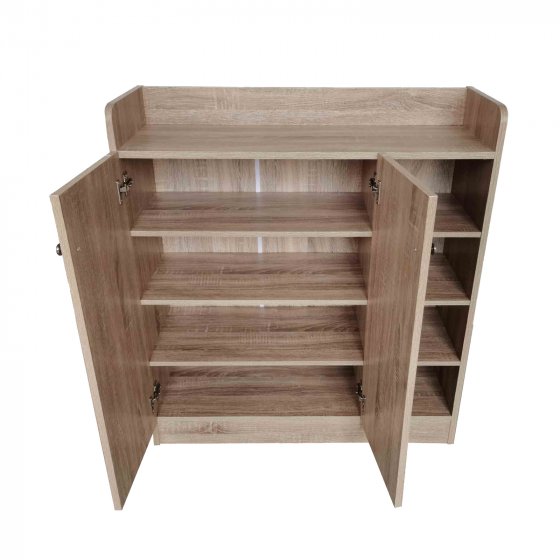 Sideboard mit 8 Regalfächern Sonoma 