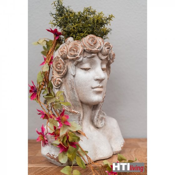 Pflanzgefäß Apollon Büste Aphrodite 