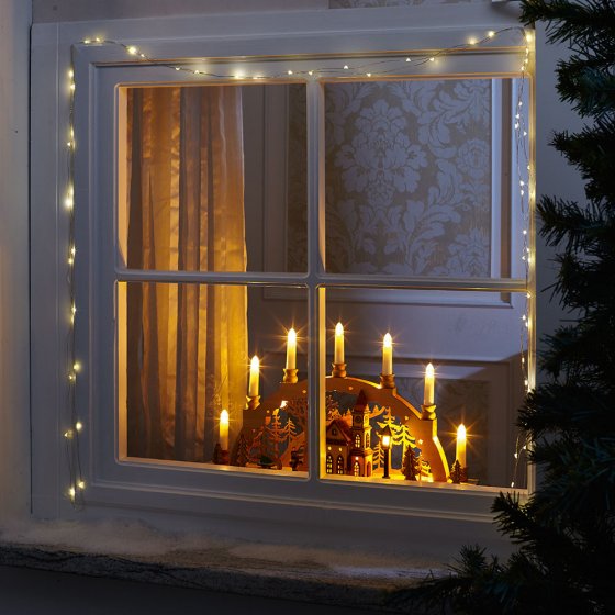 IHR GESCHENK: LICHTERKETTE MIT TIMER