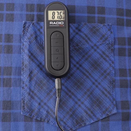 Aufladbares FM-Mini-Radio