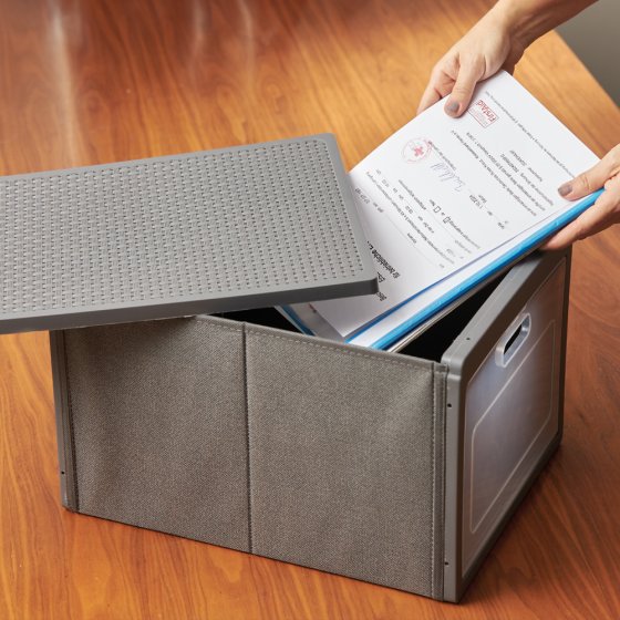 FALTBARE AUFBEWAHRUNGSBOX