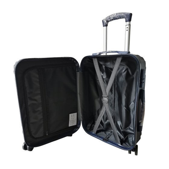 Hartschalenkoffer 2er-Set Mabell Blau 