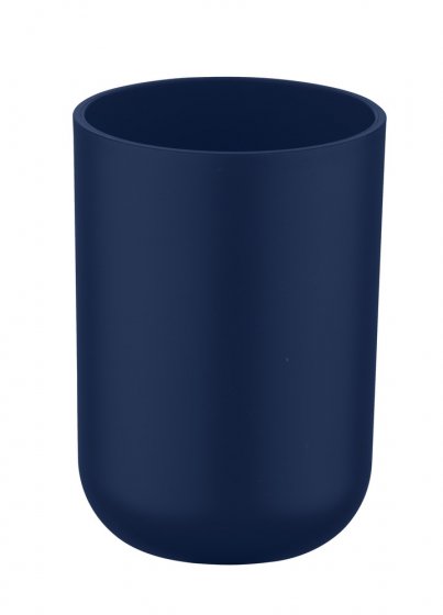 Bad-Accessoire-Set Mod. Brasil Dunkelblau 4-teilig, bruchsicher 