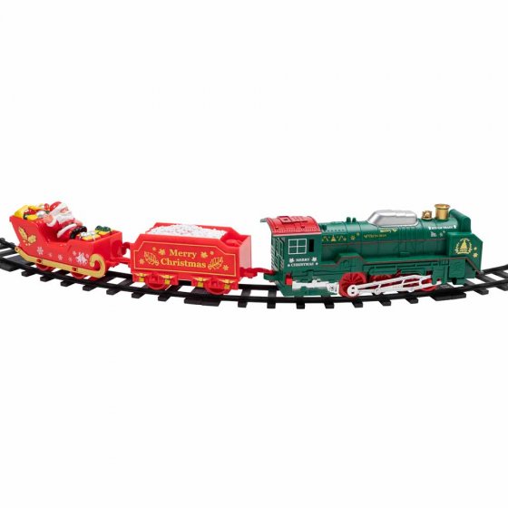 Elektronischer Weihnachtsexpress mit Rauch 