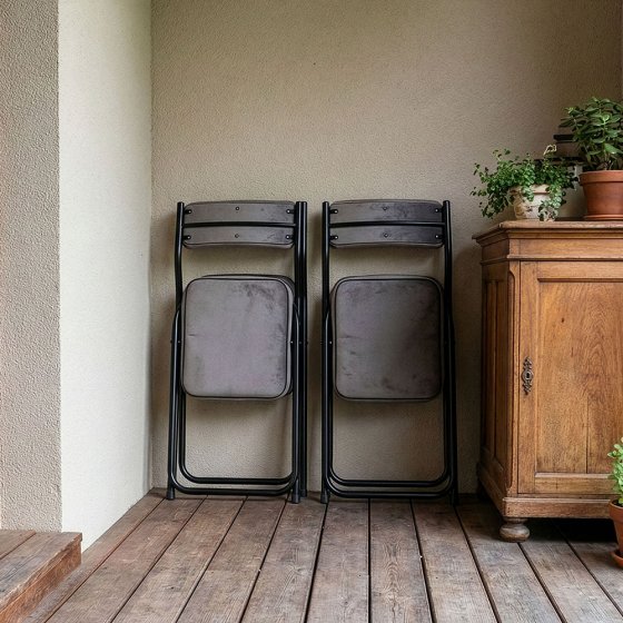 Klappbarer Komfort-Stuhl im 2er-Pack 