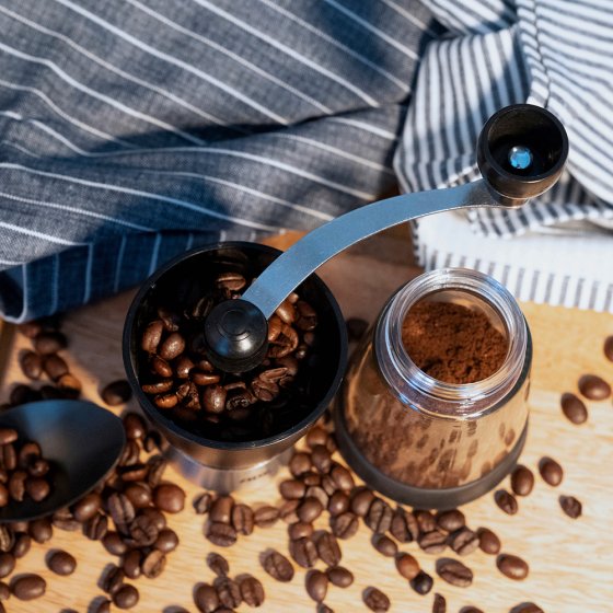 Mechanische Kaffemühle