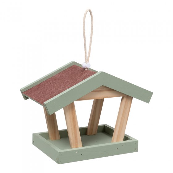 Vogel-Futterhaus aus Holz 