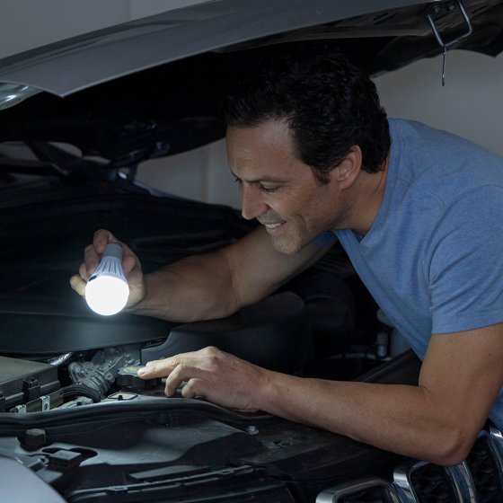 Leuchtmittel mit Fernbedienung 