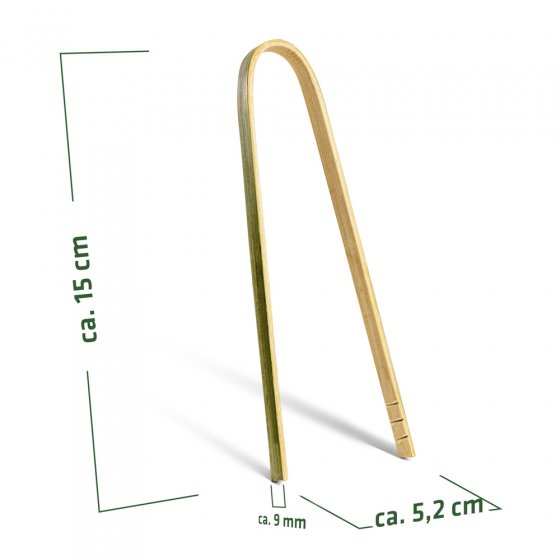 Schneckenzange aus Bambus 