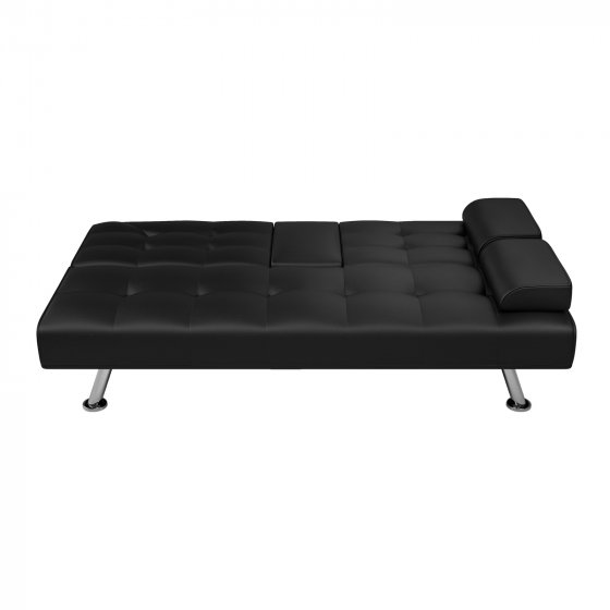 Sofa mit Schlaffunktion Marwan Schwarz