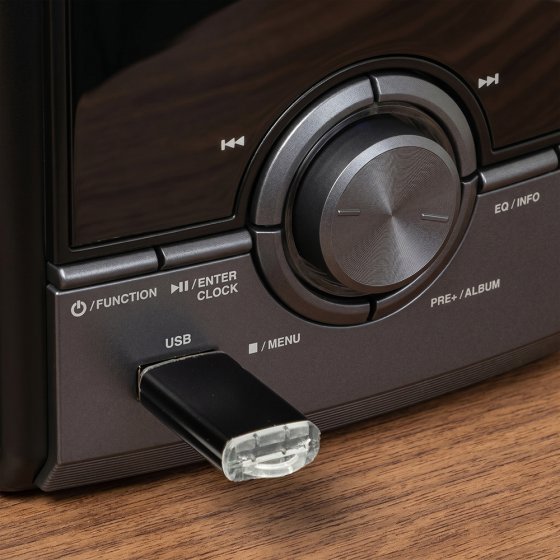 DAB+-Musiksystem mit CD-Spieler 