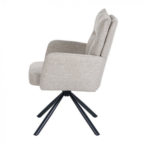 Esszimmerstuhl Kyra Beige 2er-Set 